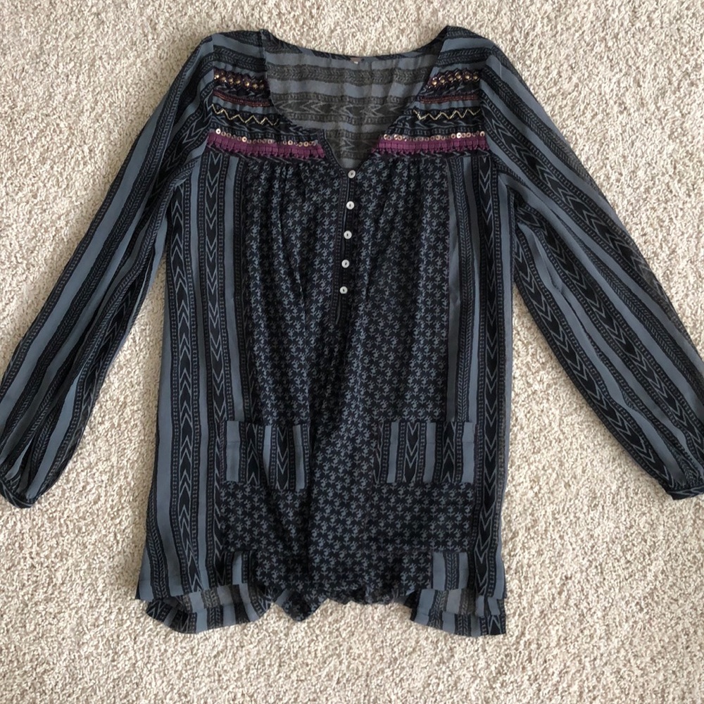 Free People Patterned Tunic